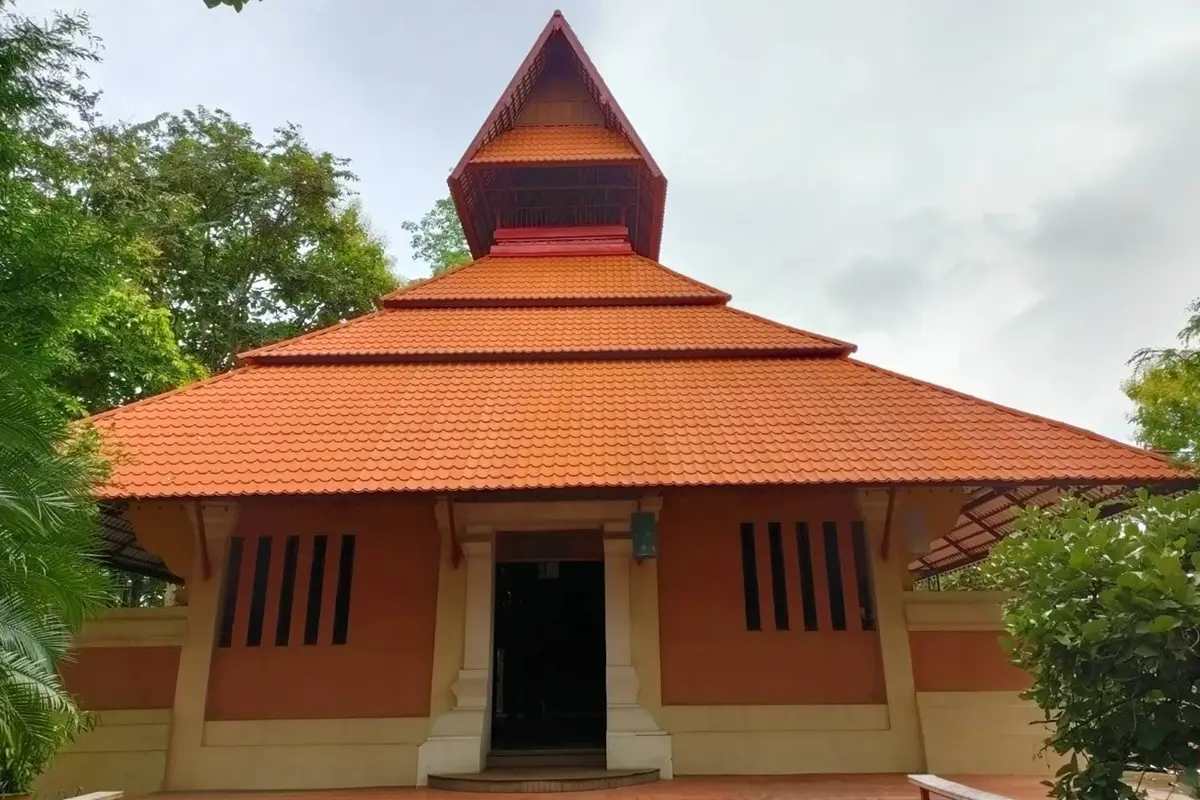 วัดอนาลโยทิพยาราม จ.พะเยา รุ่น Casa Spain สี Terracotta
