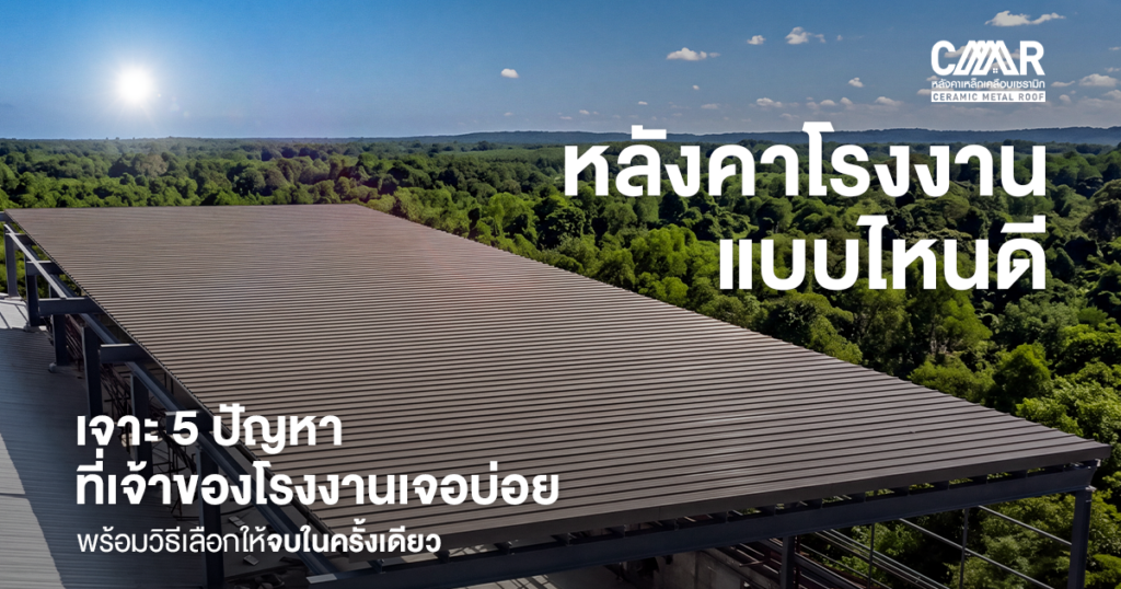 หลังคาโรงงาน